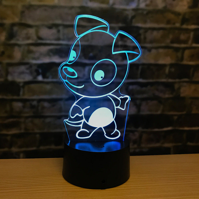 led animal night light