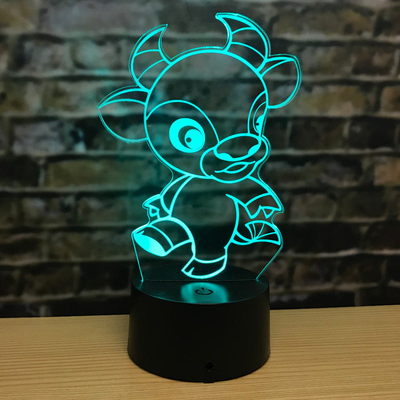 led animal night light