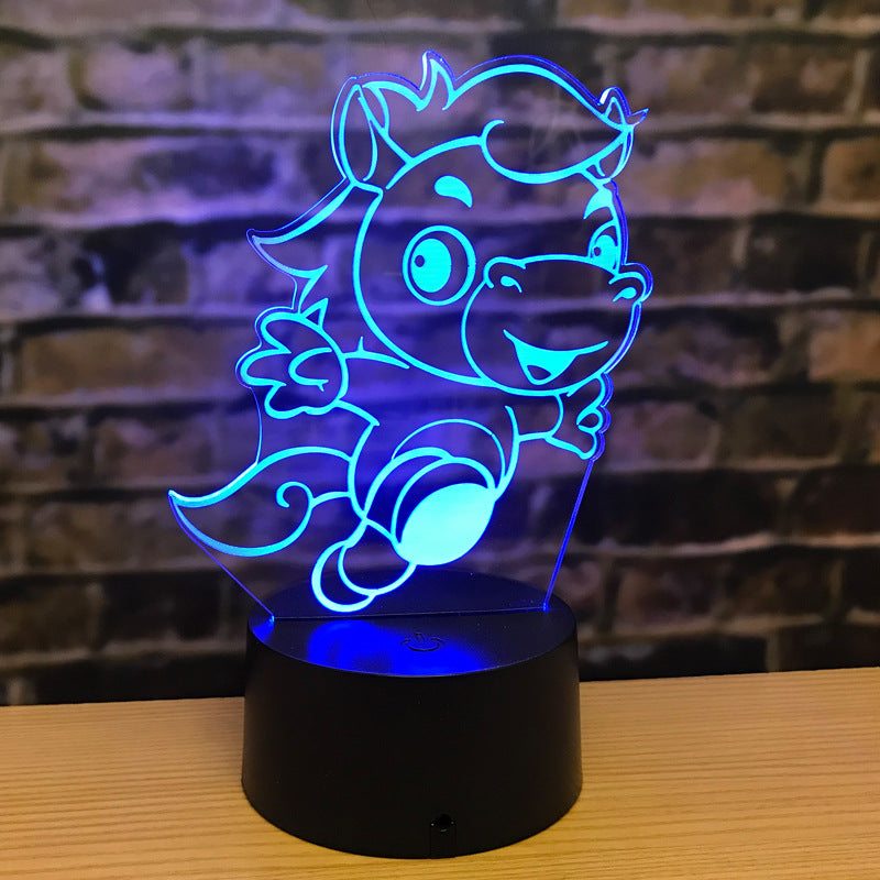 led animal night light