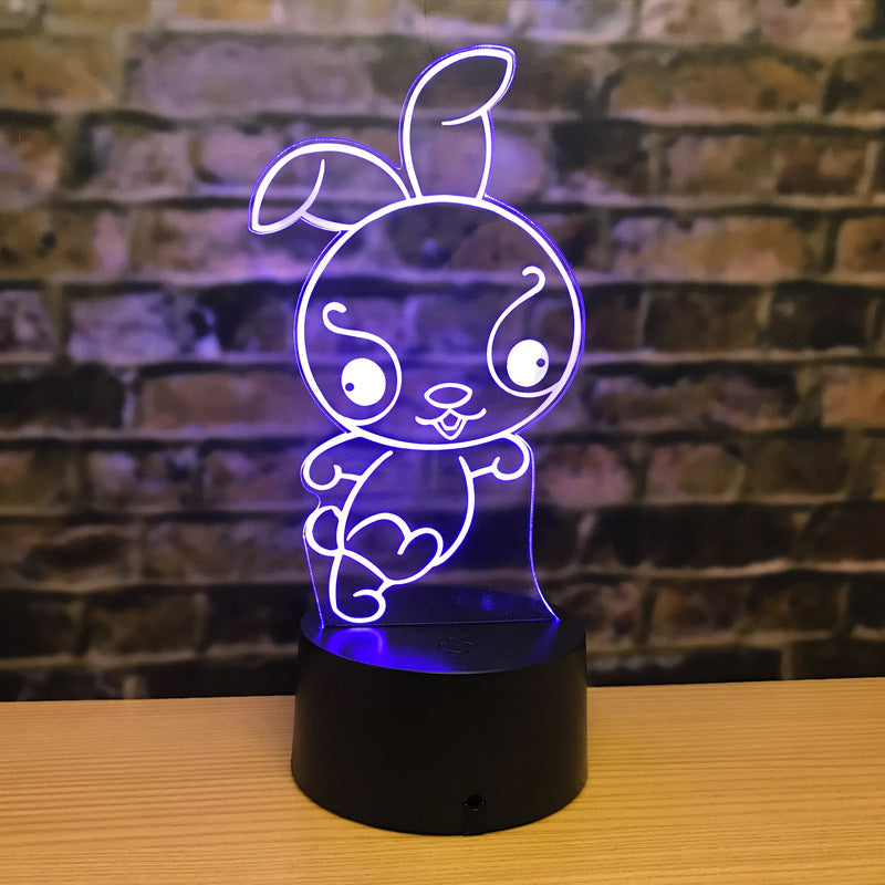 led animal night light