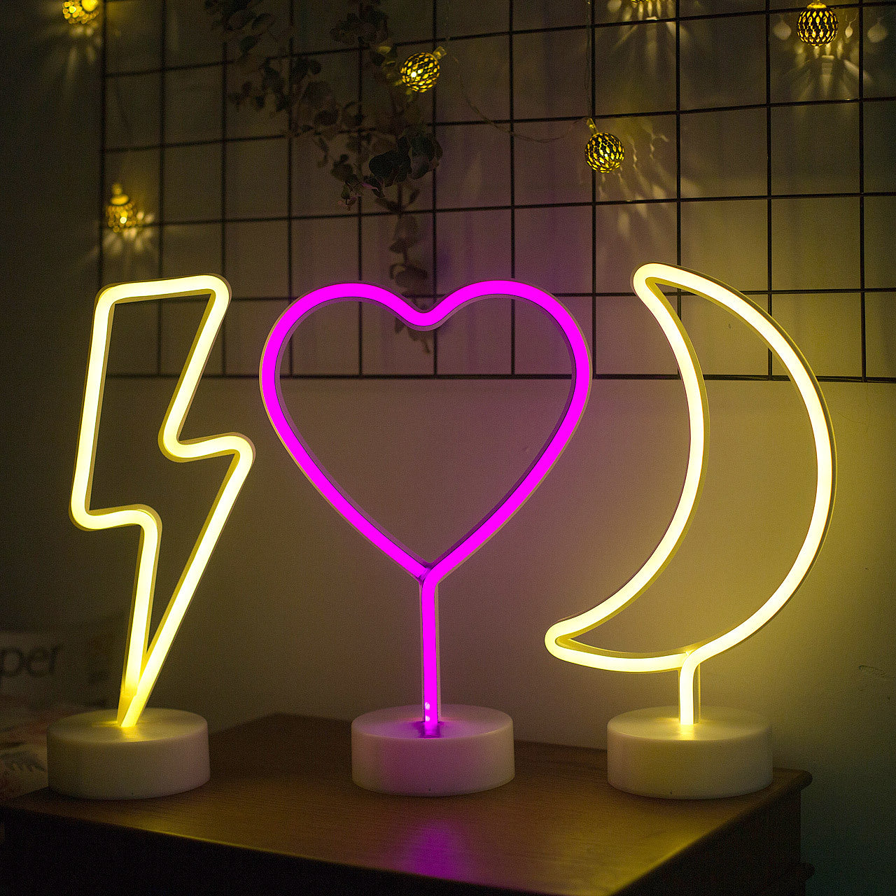 LED decorative night lights (multiple designs)