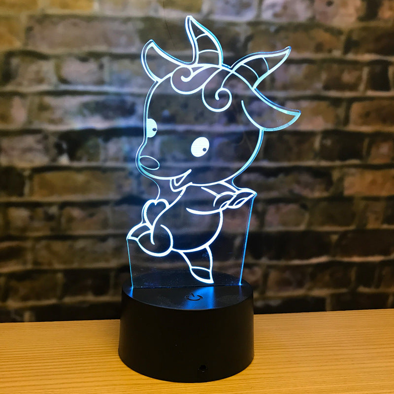 led animal night light