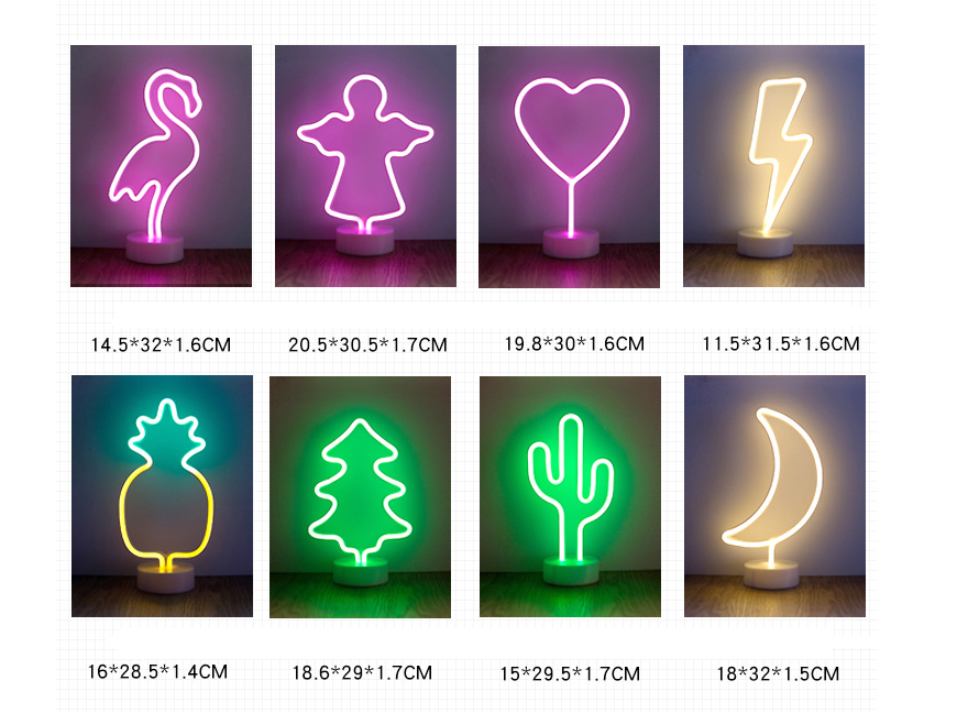 LED decorative night lights (multiple designs)