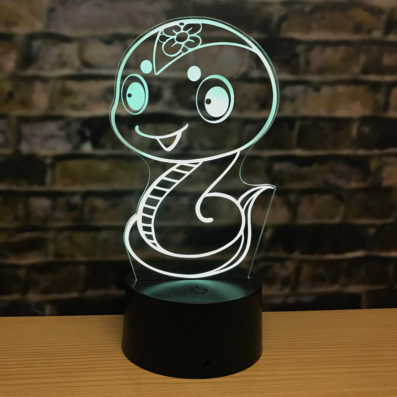 led animal night light