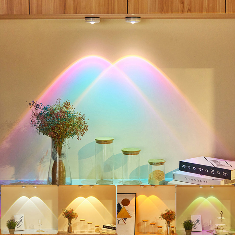 Led wireless sunset night light