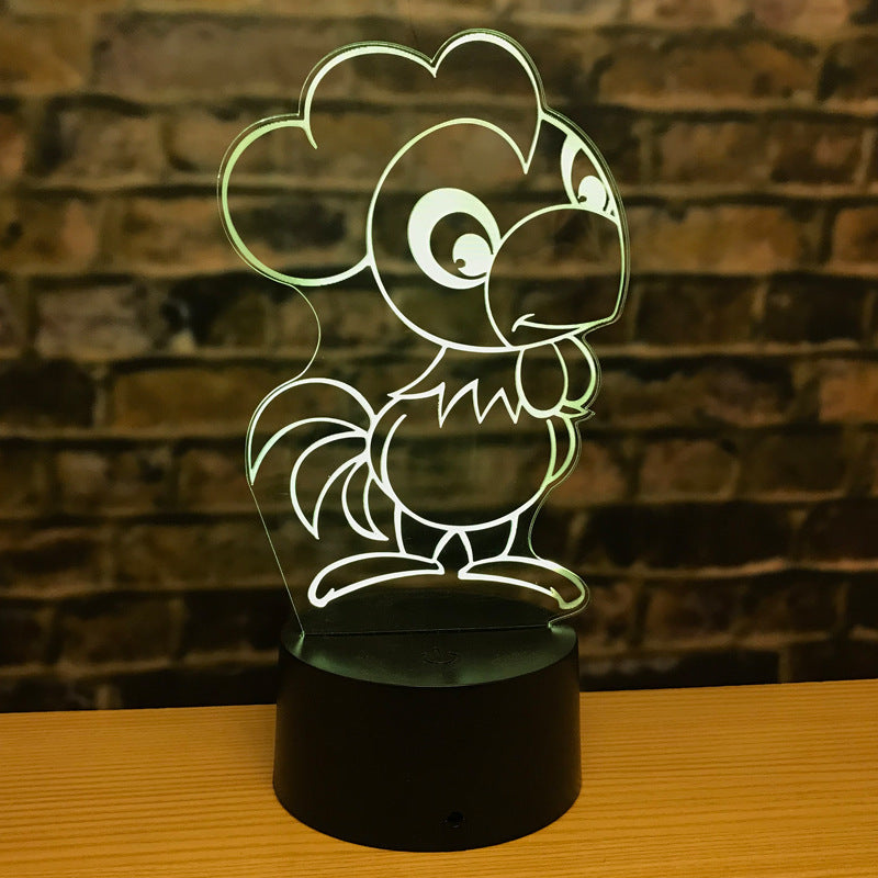 led animal night light